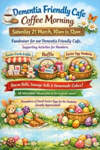 Dementia friendly coffee morning